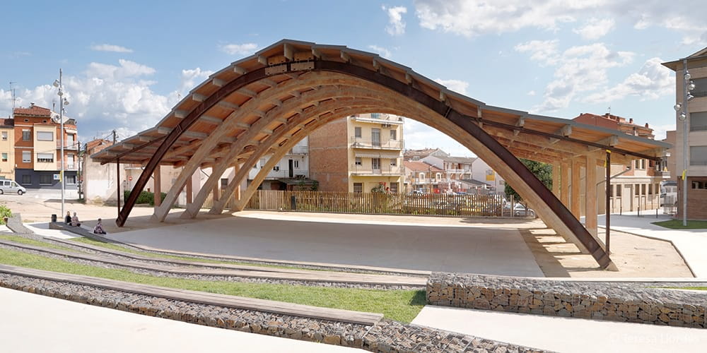 Cobert de la màquina de batre