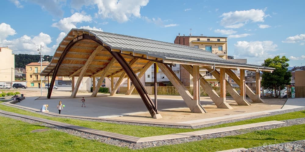 Cobert de la màquina de batre