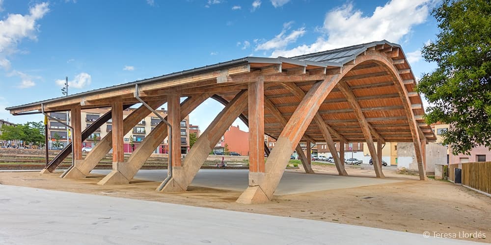 Cobert de la màquina de batre