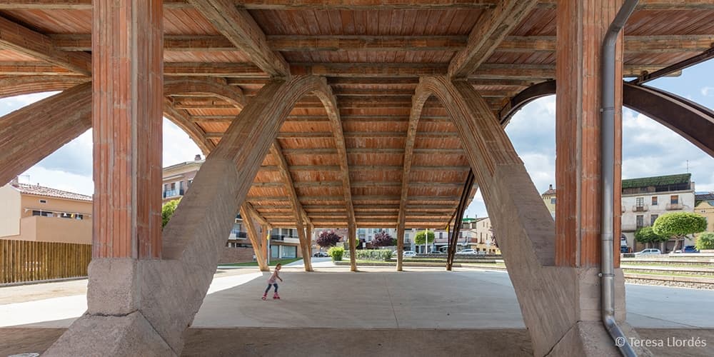 Cobert de la màquina de batre