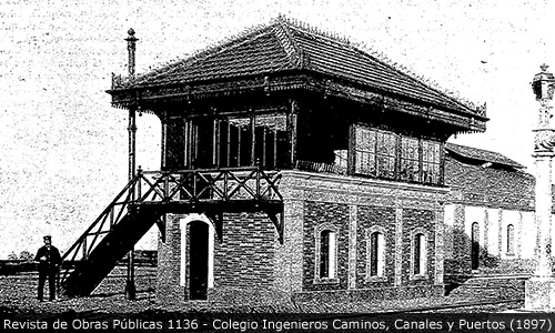 Torre de l'enclavament any 1897